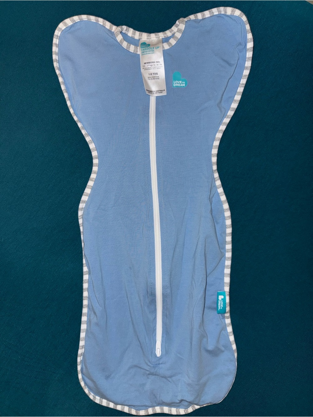 Love to Dream Blue Swaddle